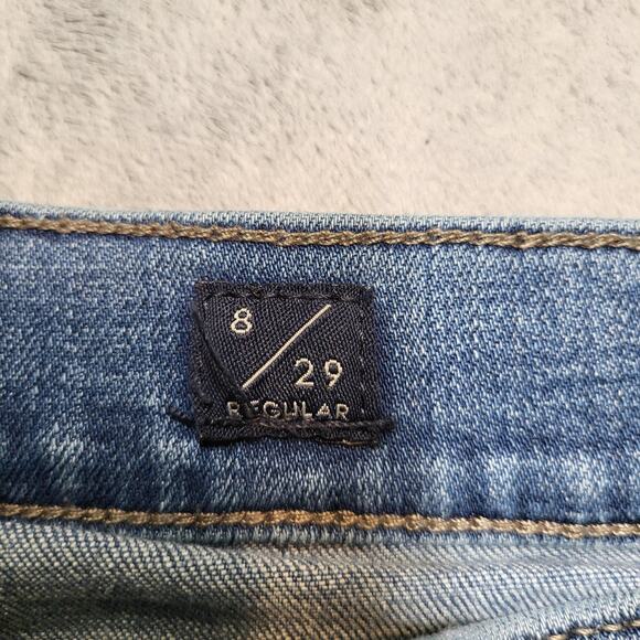 Lucky Brand Jeans Womens 8 29 Blue High Rise Skinny Bridgette Denim Stretch - Picture 4 of 12